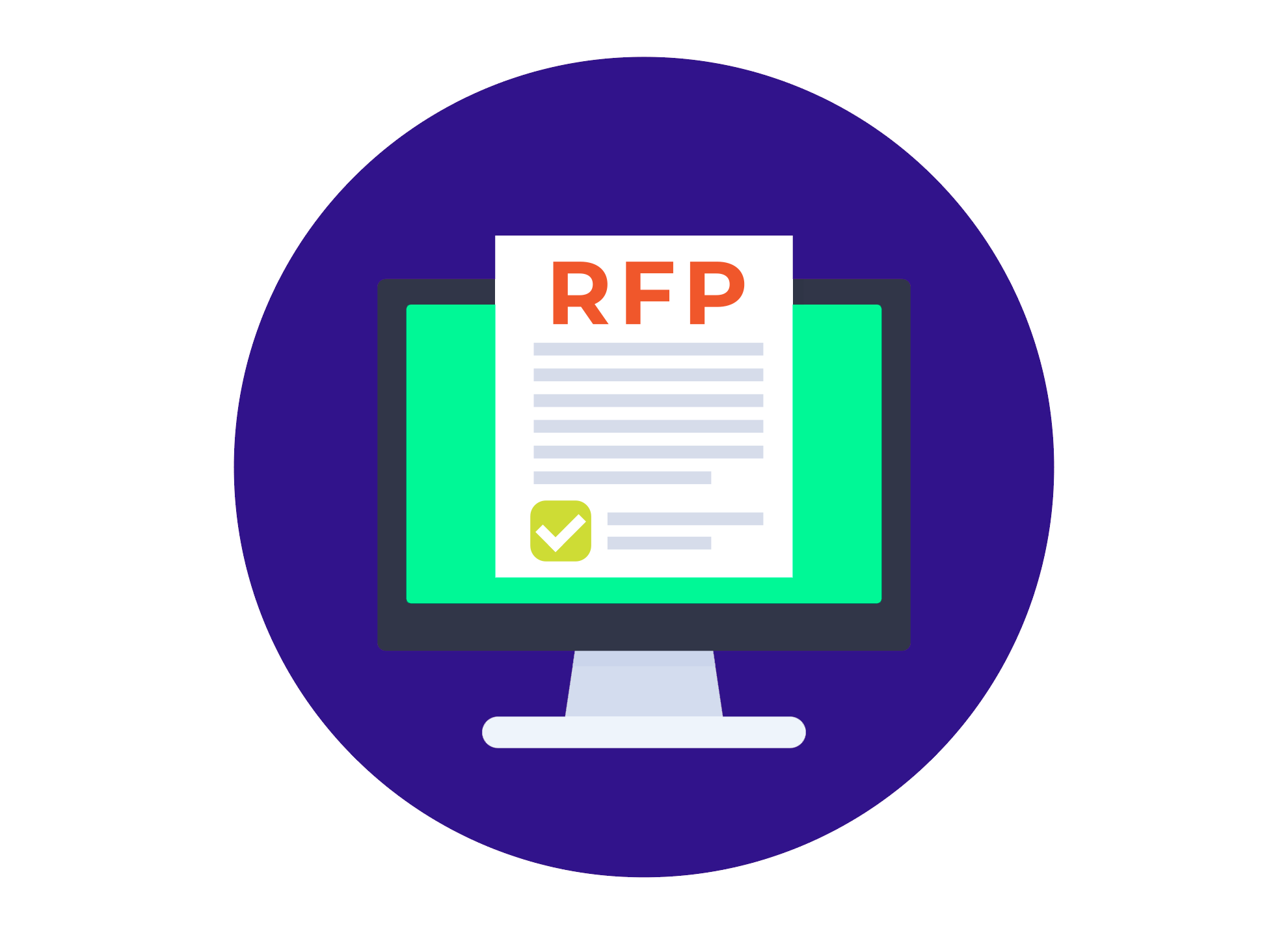 RFP transparent background header image